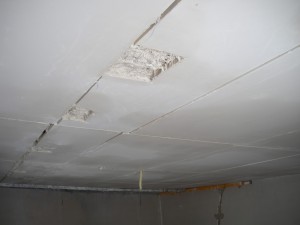 reparar techo escayola